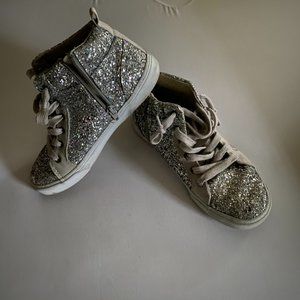 Gap Glitter High Tops Size 4